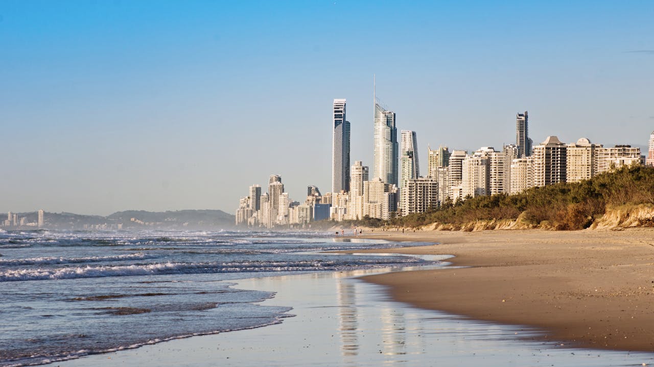 A view of an open-pit gold mine illustrating Ghana's Gold Mining by yes! invest africa.