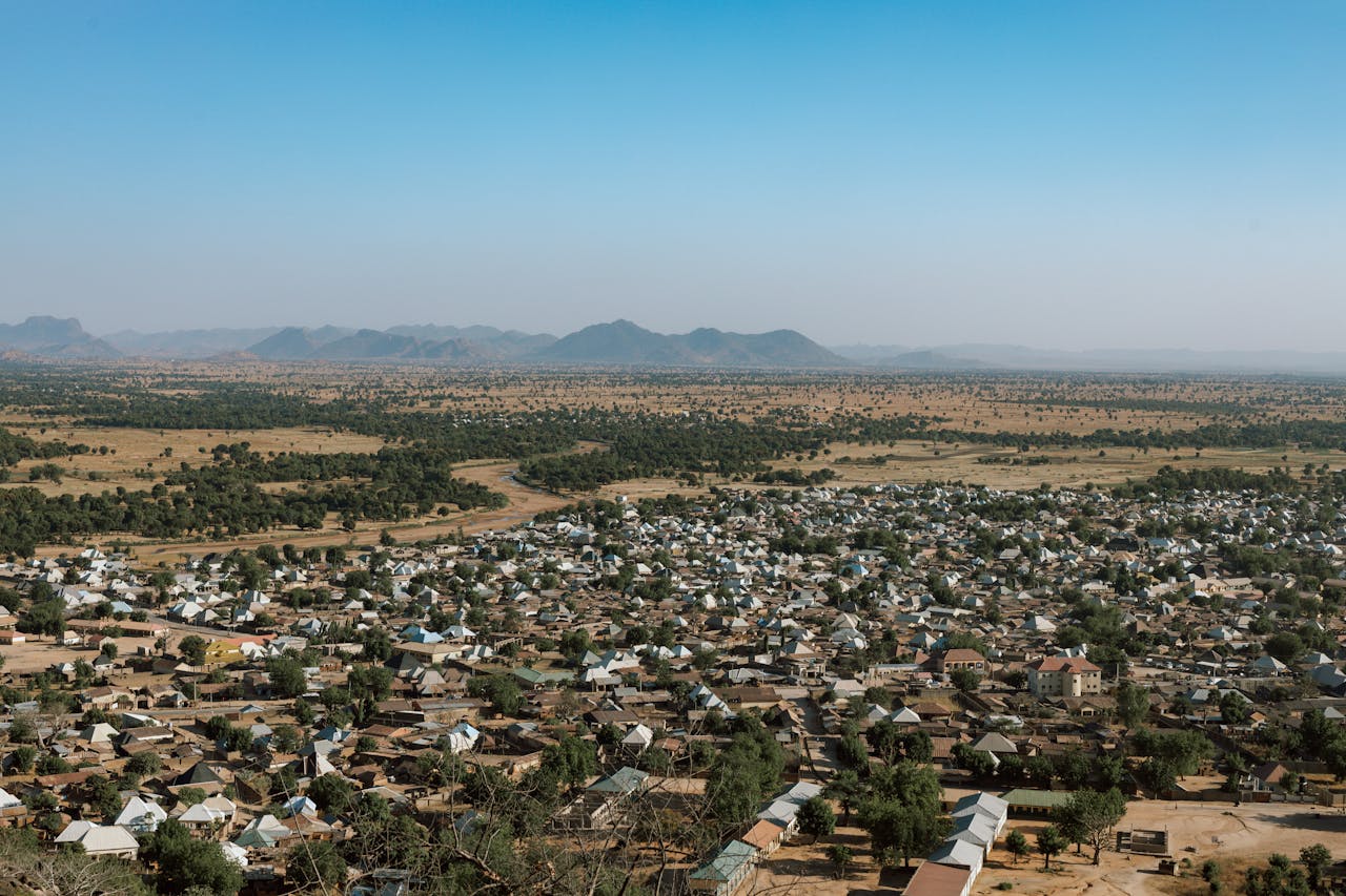 A modern shipping terminal illustrating Guinea Bissau's Infrastructure Projects by yes! invest africa.