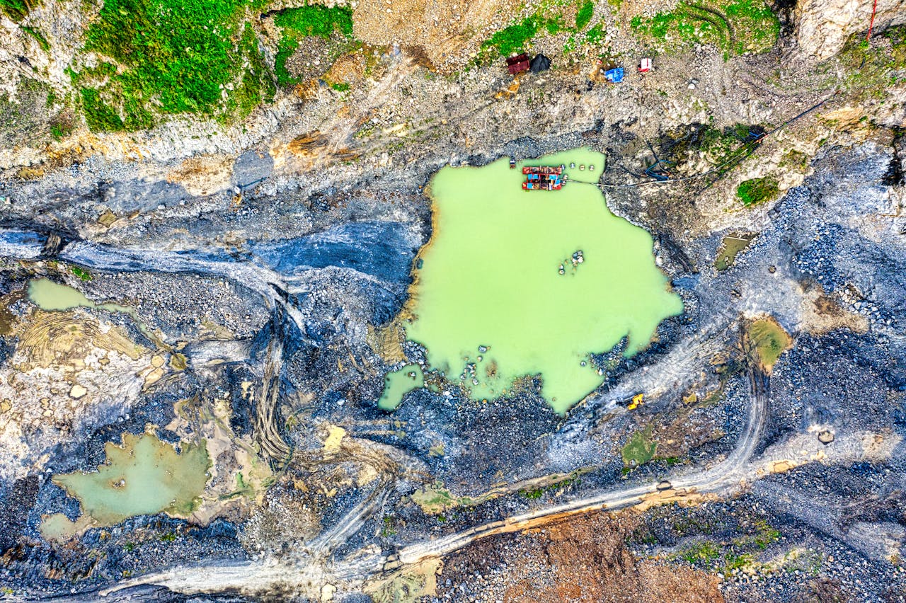 Advanced mineral processing facility illustrating Ireland's Mining and yes! invest africa.